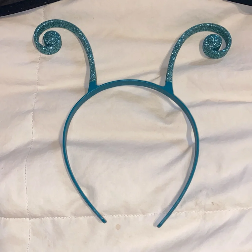 Blue and black butterfly fairy costume size 4